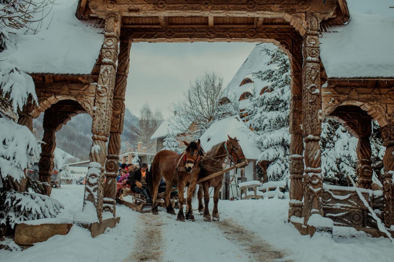 Conacul Drahneilor Hotel Ruscova Buitenkant foto